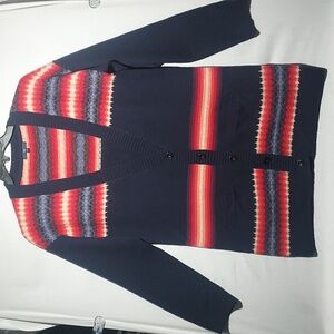 GAP Multicolor Striped Cardigan
